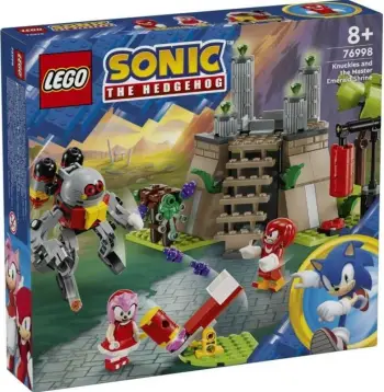 Set ndërtimi LEGO Sonic the Hedgehog 76998 Knuckles dhe Master Emerald, 325 pjesë, multikolor