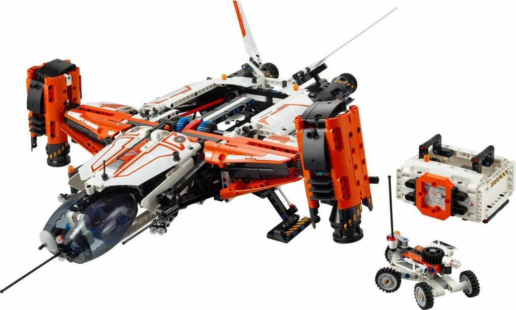 Set ndërtimi LEGO Technic 42181 VTOL Heavy Cargo Spaceship LT81, shumëngjyrësh - 2