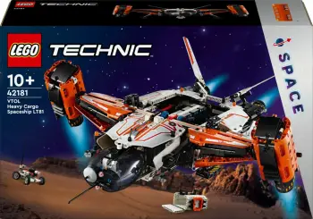 Set ndërtimi LEGO Technic 42181 VTOL Heavy Cargo Spaceship LT81, shumëngjyrësh