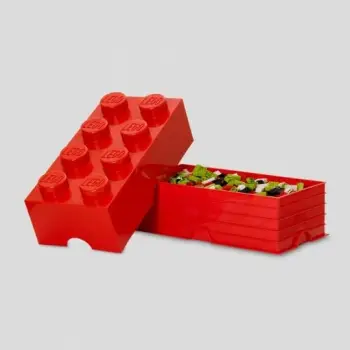 Sirtar LEGO Room Copenhagen (RC40041730), 8 kuti, të kuqe