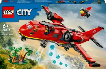 Set ndërtimi LEGO Fire Rescue Plane 60413, 478 pjesë, shumëngjyrësh