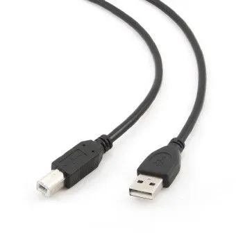 Kabllo Gembird USB-A në USB-B, 1m, e zezë - 1