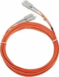 Kabllo optike multimode Gembird CFO-SCSC-OM2-1M, 1m, SC/SC, portokalli - 1