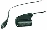 Kabllo video Gembird CCV-520, SCART në 3x mini-DIN, 1.8m