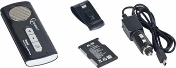 Bluetooth handsfree për veturë Gembird BTCC-002, i zi