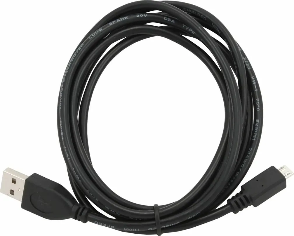 Kabllo Gembird, Micro-USB B / USB A, 1 m, e zezë - 4