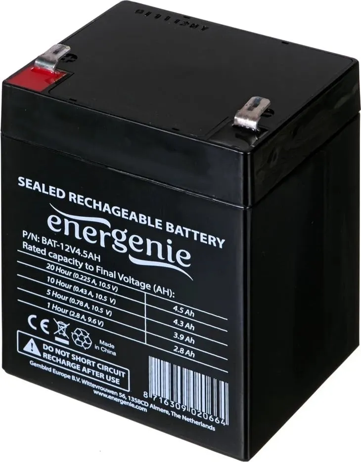 Bateri për UPS Gembird, BAT-12V4.5AH, 12 V - 1