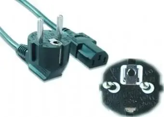 Kabllo Gembird VDE Euro, IEC C13 3m