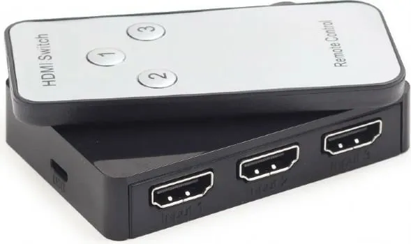 Ndërprerës Gembird, 3x HDMI - 1x HDMI, i zi - 4
