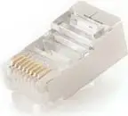 Kokë për kabllo Gembird RJ45 (8P8C), FTP-shielded, cat. 5e, 100 copë