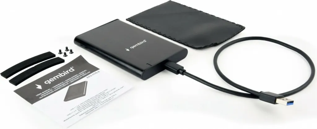 Disk Gembird USB-C 3.0, 2.5" - 2