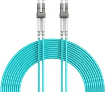 Kabllo fibër optike Gembird Cfo-mdo, OM4 duplex LC LC, 30m, ngjyrë turkeze