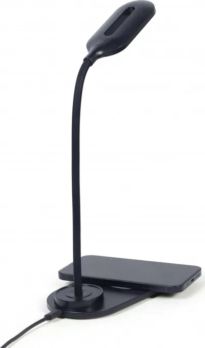 Llampë tavoline Gembird TA-WPC10-LED-01, e zezë - 1