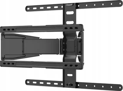 Mbajtëse muri për TV Gembird, Full Motion, 43-90", 50 kg, e zezë - 2