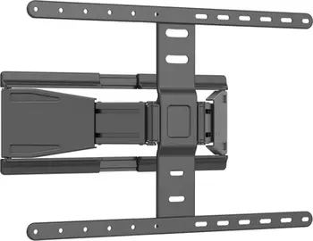 Mbajtëse muri për TV Gembird, Full Motion, 43-90", 50 kg, e zezë