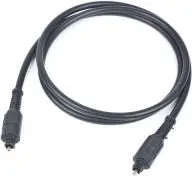 Kabllo Gembird Toslink - Toslink (CCOPT1M), 1m, e zezë