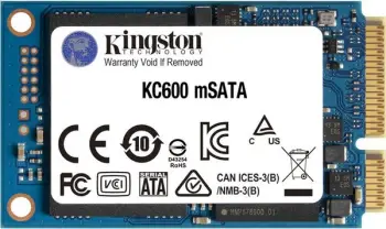 Disk SSD Kingston KC600, mSATA - 256GB, II