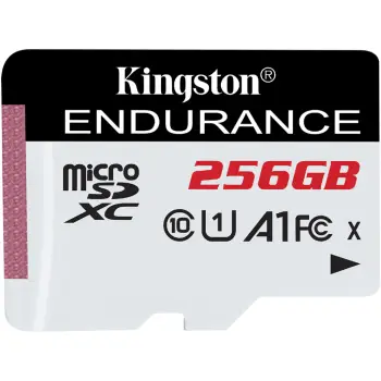 Kartelë memorie Kingston microSDXC 256GB High Endurance