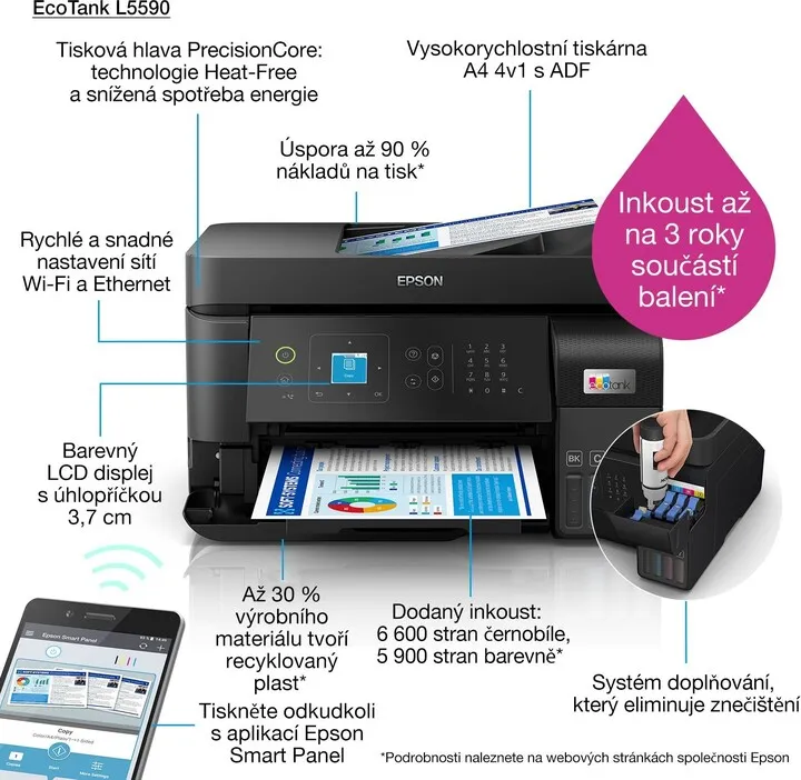 Printer Epson EcoTank L5590, i zi - 4