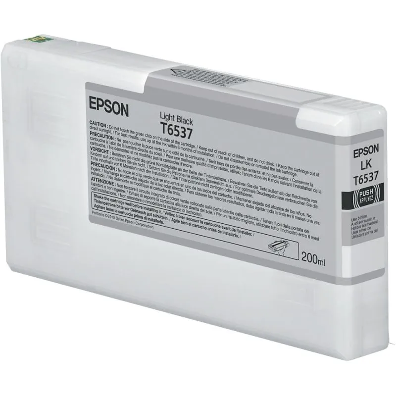 Toner Epson T6537 light black 200ml - 1
