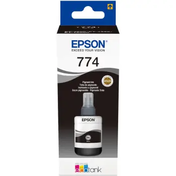 Shishe bojë Epson T7741 Pigment Black, 140 ml, EcoTank ET-4550 ET-3600 ET-16500, e zezë