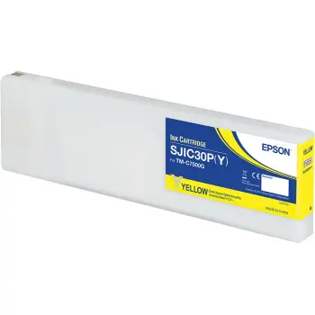 Kasetë ngjyre Epson SJIC30P(Y), për ColorWorks C7500G, e verdhë