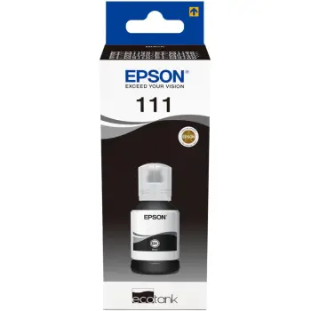 Shishe bojë Epson 111 EcoTank, pigment i zi, dye-based, 1 copë
