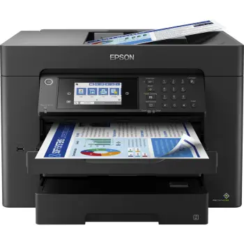 Printer multifunksional Epson WorkForce Pro WF-7840DTWF, Inkjet, ngjyra, A3+, Wi-Fi, e zezë