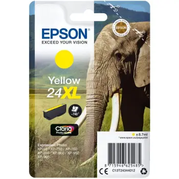 INK Epson C13T24344012 / me Kapacitet të Lartë – Verdhë