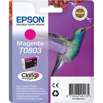 Toner Epson T0803 Claria Photographic Ink magenta 7.4ml