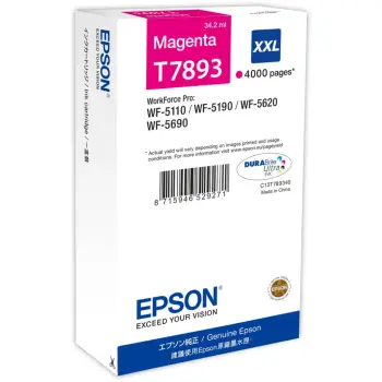 INK Epson T7893 /me kapacitet shumë të lartë – Rozë XXL