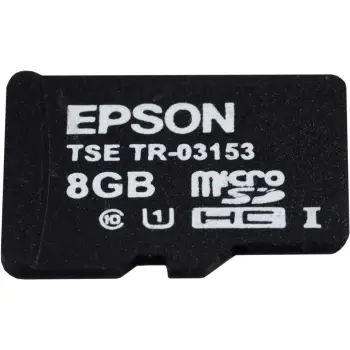 microSD kartë Epson 8GB TSE, Class 10, e zezë