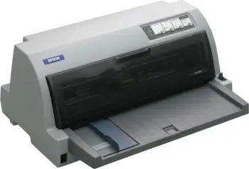 Printer dot matrix Epson LQ-690, 24 gjilpëra, USB 2.0, paralel, gri