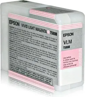 Toner Epson Singlepack Vivid Light Magenta T580B00, 80 ml - 1