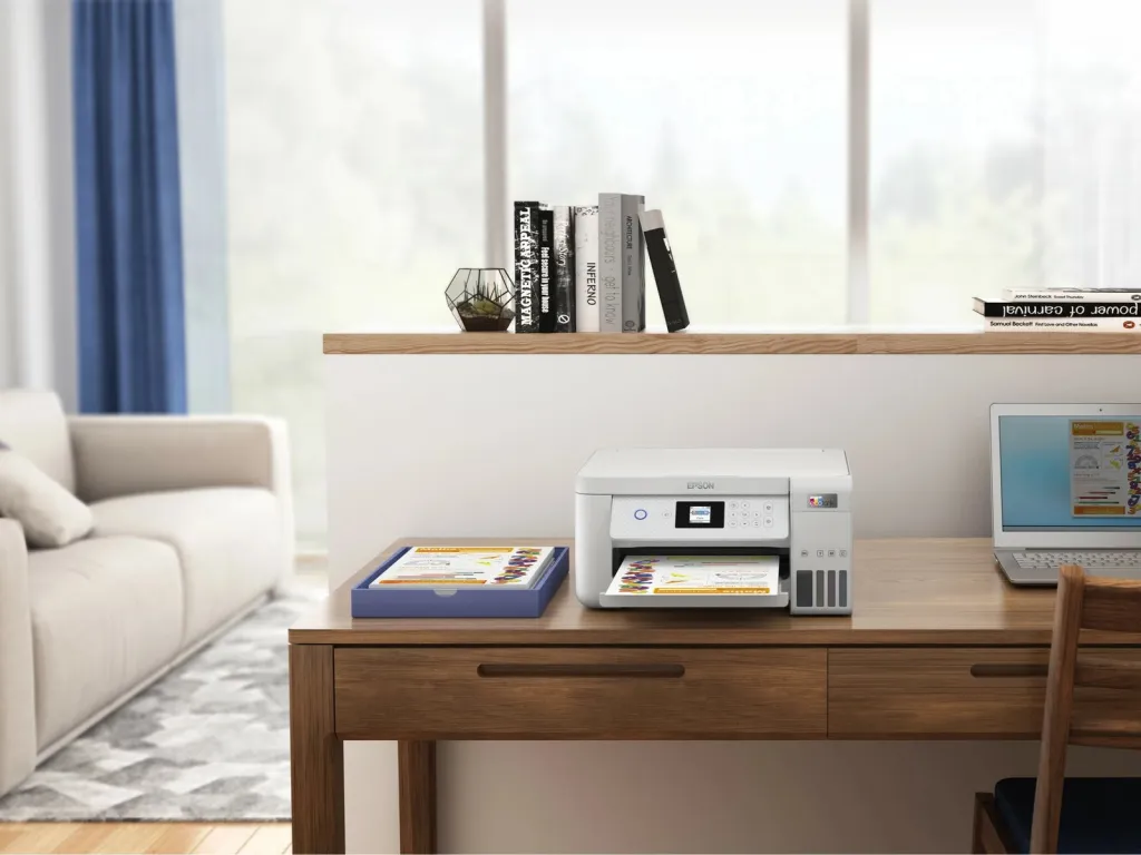 Printer multifunksional Epson EcoTank ET-2856, Wi-Fi, A4, i bardhë - 5