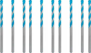 Set shirita shpuese Bosch CYL-9 MultiConstruction, 7 x 60 x 100 mm, 10 copë
