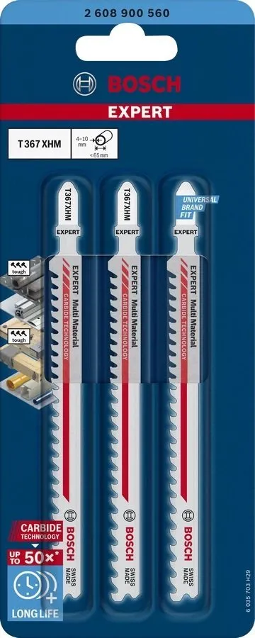 Teh sharre pendul Bosch T367XHM, set 3 copë, karbid - 2