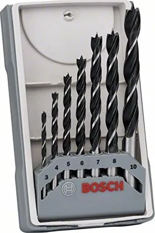 Set shpues për dru Bosch Robust Line, 7 copë - 1
