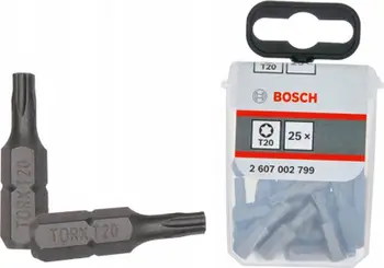 Koka kaçavide Bosch EXH T20 x 25mm, 25 copë