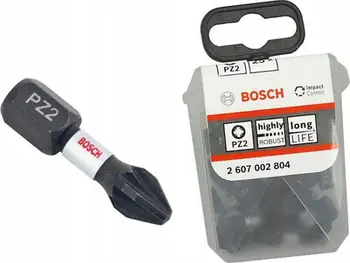 Maja të kaçavidës Bosch PZ2 x 25 mm, 25 copë