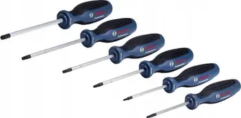 Set kaçavidash TORX Bosch Professional, 6 copë, çelik krom vanadium, dorezë SoftGrip