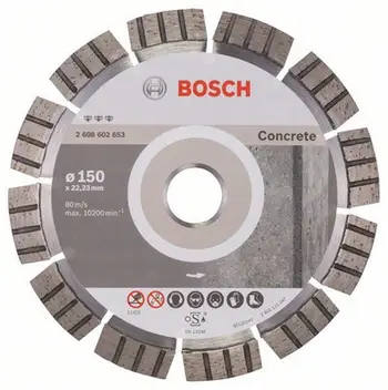 Disk prerës Bosch, 150 x 22 mm (2608602653)
