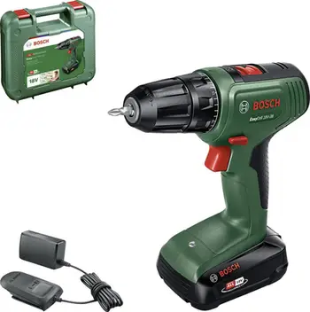 Trapan vidhosës Bosch EasyDrill 18V-38, 18V, bateri 2Ah, jeshile