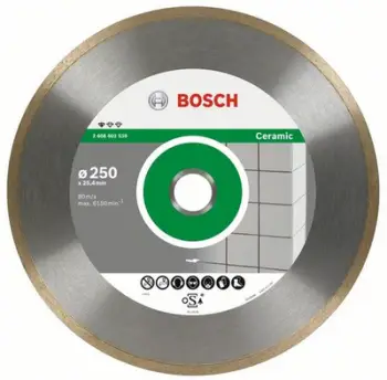 Disk prerës për çeramikë Bosch Diamond Standard, 230x25.4x1.6mm