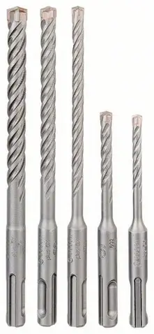 Set shpuese betoni Bosch SDS+, 5/6/8/10mm