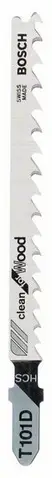 Teh për sharrë Bosch Jigsaw blade T 101 D, 5 copë