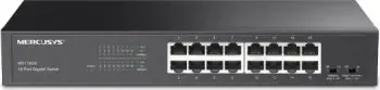 Switch TP-Link Mercusys MS116GS 16 porta Gigabit, desktop/rackmount, i zi