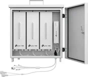 Kontrollues sistemi solar TP-Link Omada VIGI PS30, për kamera rrjeti, i bardhë