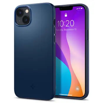 Mbështjellës për iPhone 14 Plus Spigen Thin Fit, i kaltër