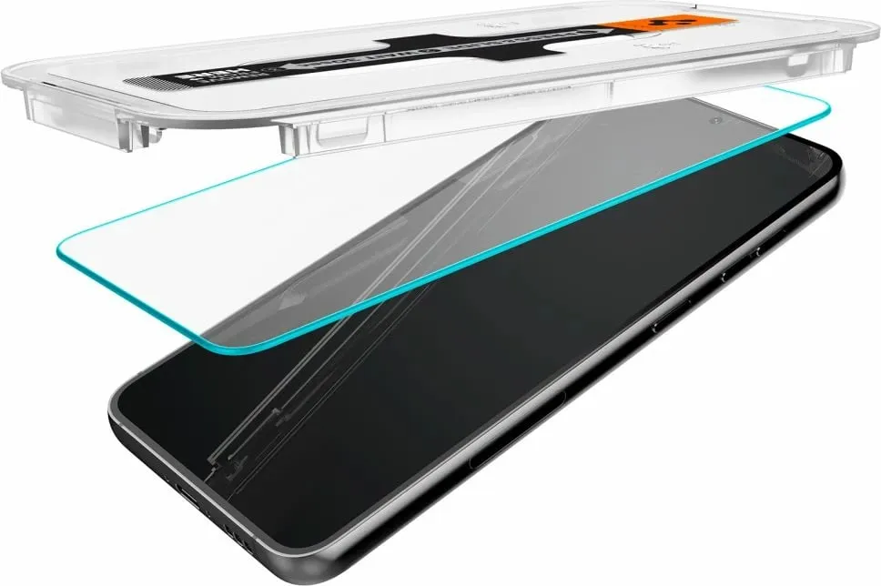 Mbrojtës ekrani Spigen Glas.TR EZ Fit, 2 copë, për Samsung Galaxy S23, transparent - 6